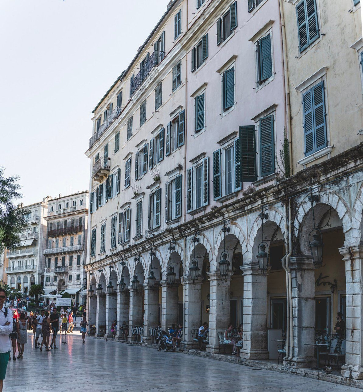 Arcades du Liston - Corfou - Grèce