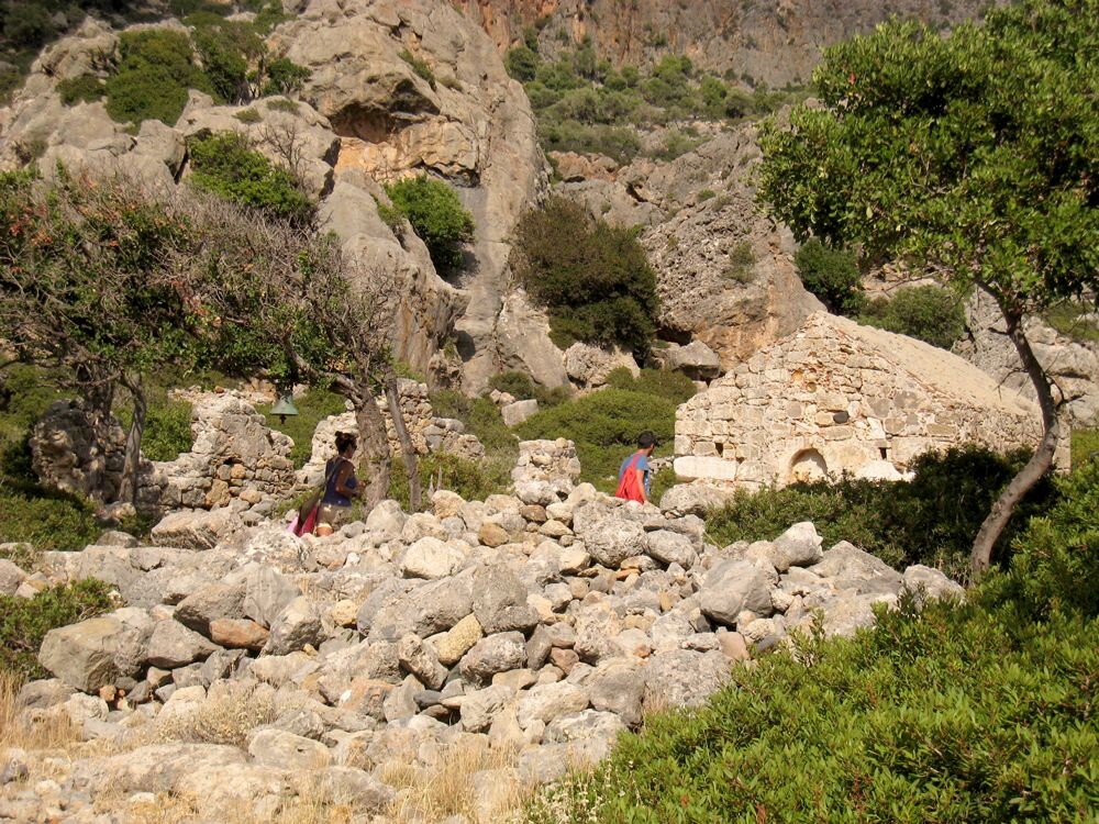 Chapelle Byzantine De Panagia A Lissos