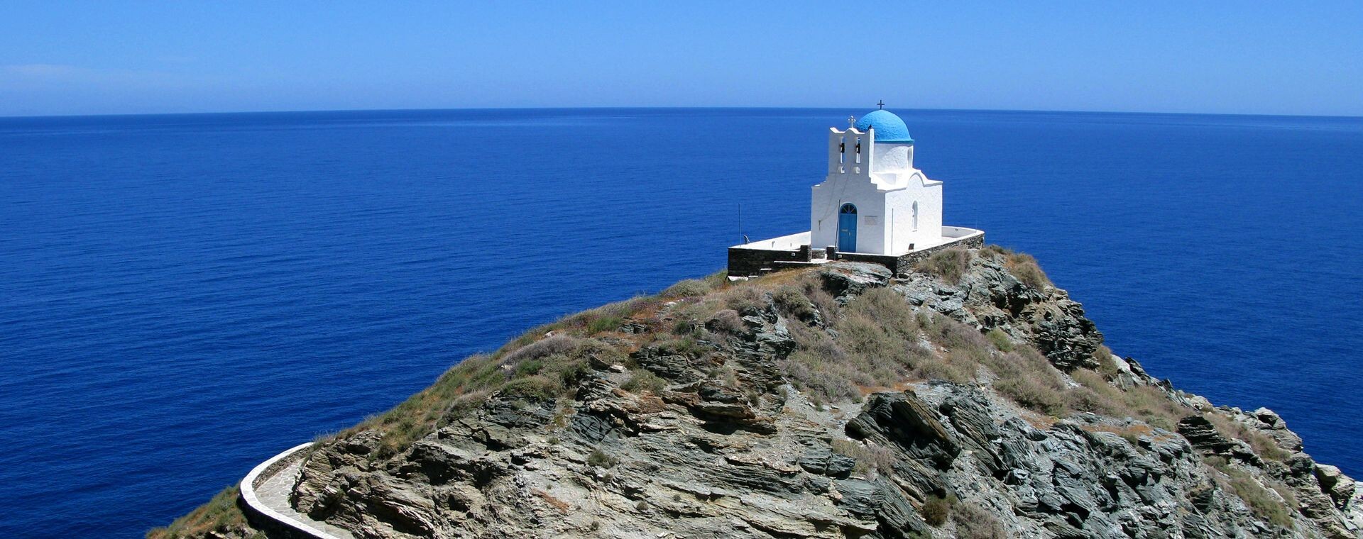 Chapelle Eftamartyres Symbole Ile Sifnos Cyclades - Cyclades - Grèce