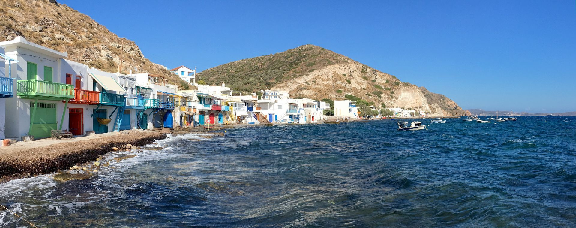 Charmant Village Colore Klima Ile Milos Cyclades - Cyclades - Grèce