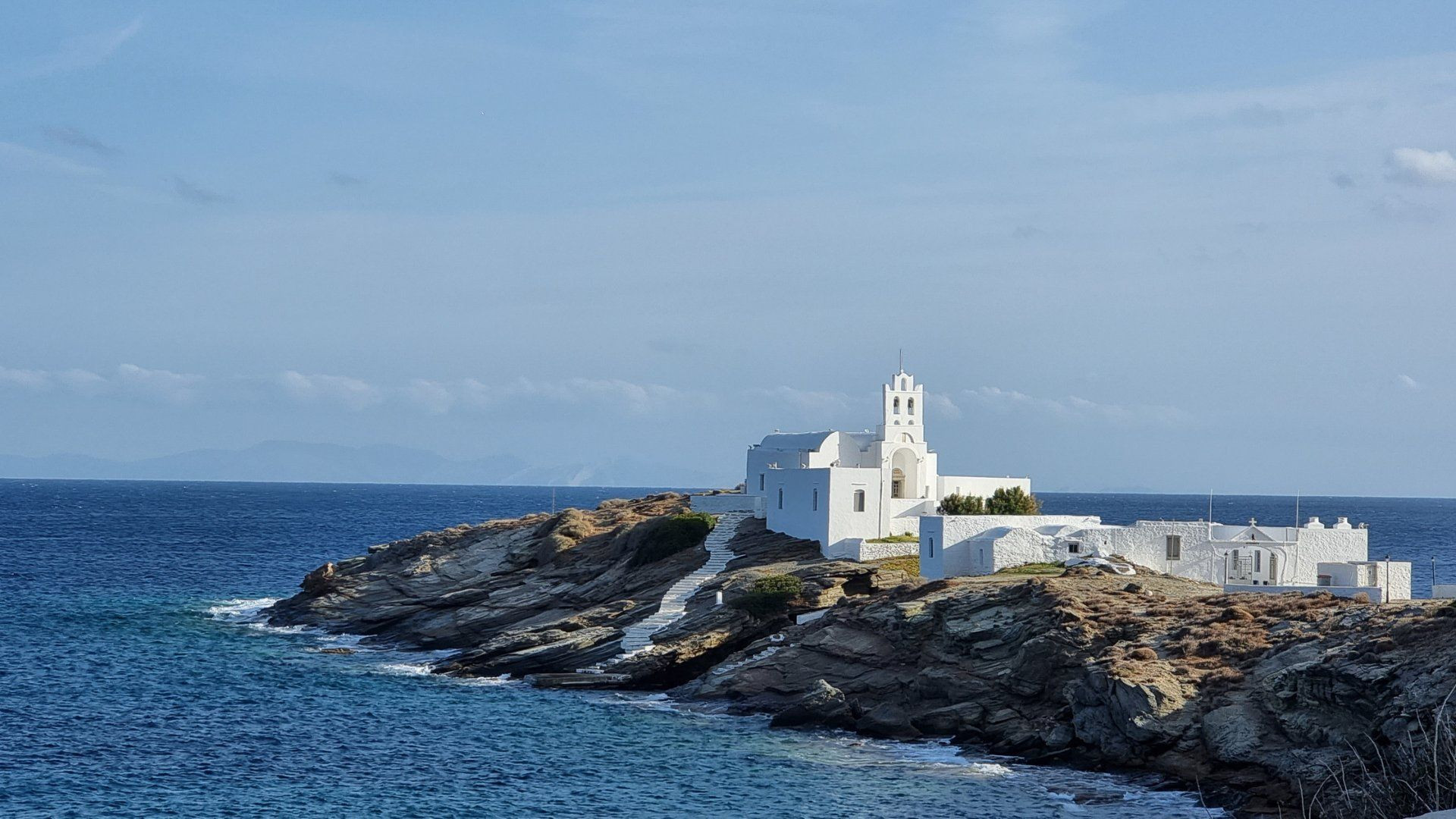 Kloster Chrysopigi - Sifnos - Kykladen - Griechenland