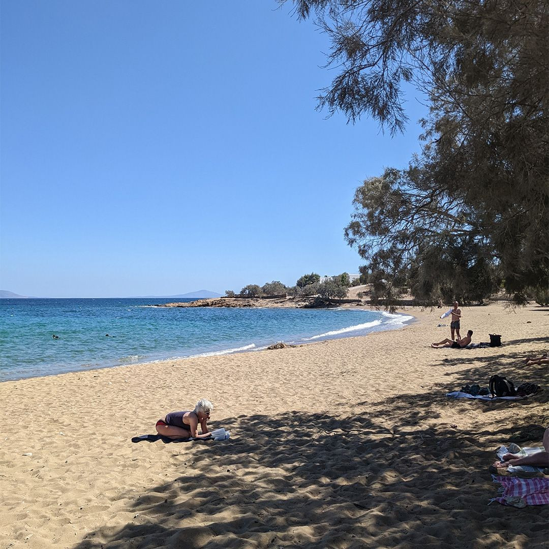 © Cécile Hénard Strand von Logaras - Paros - Griechenland