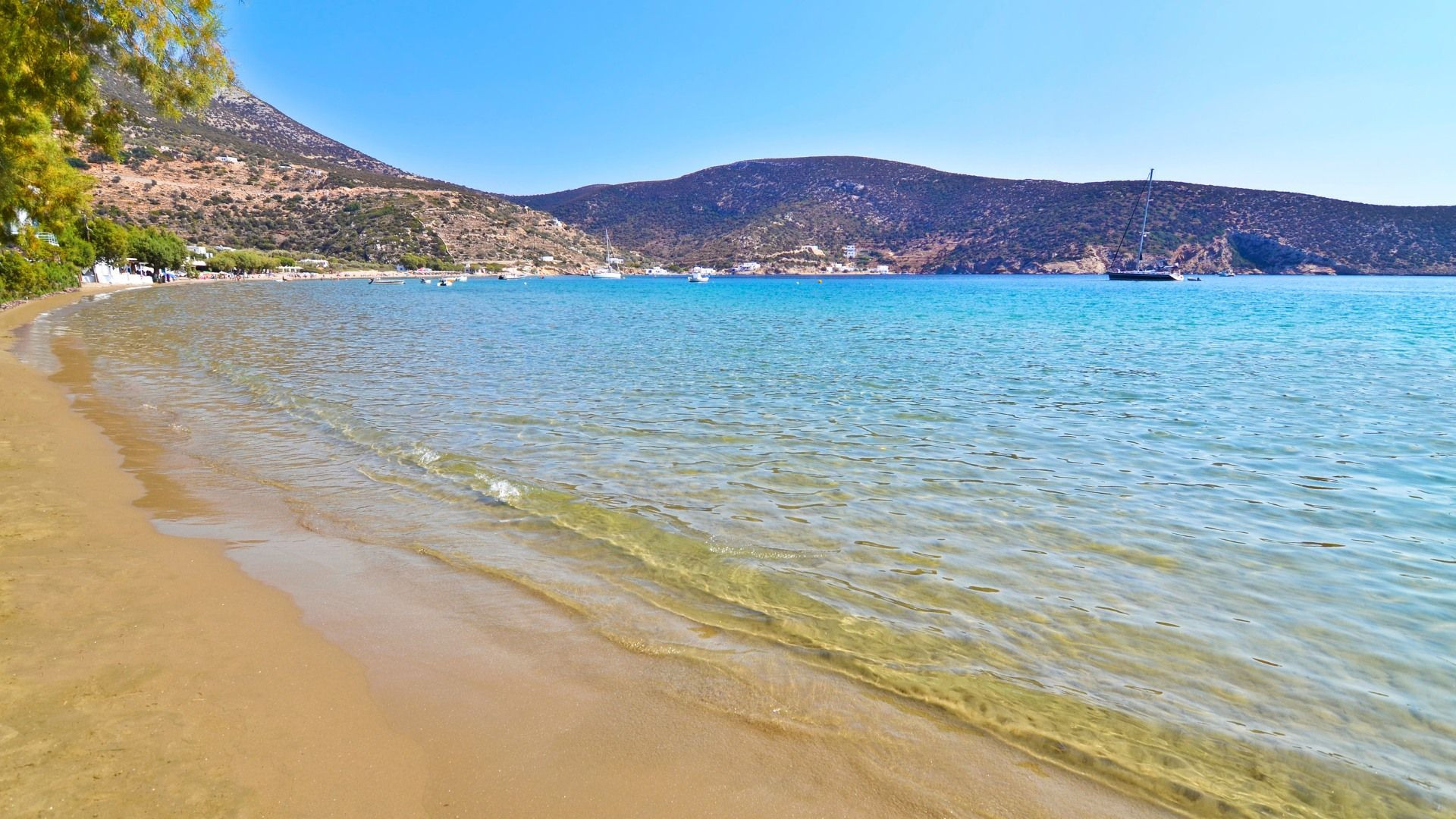 Plage de Vathy - Sifnos - Cyclades - Grèce