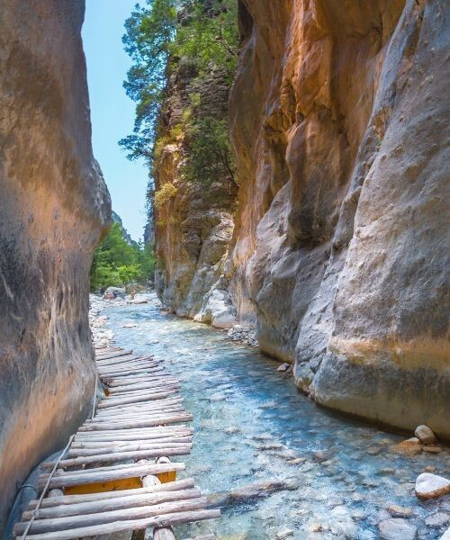 Randonnée dans les gorges de Samaria - Crète - Grèce