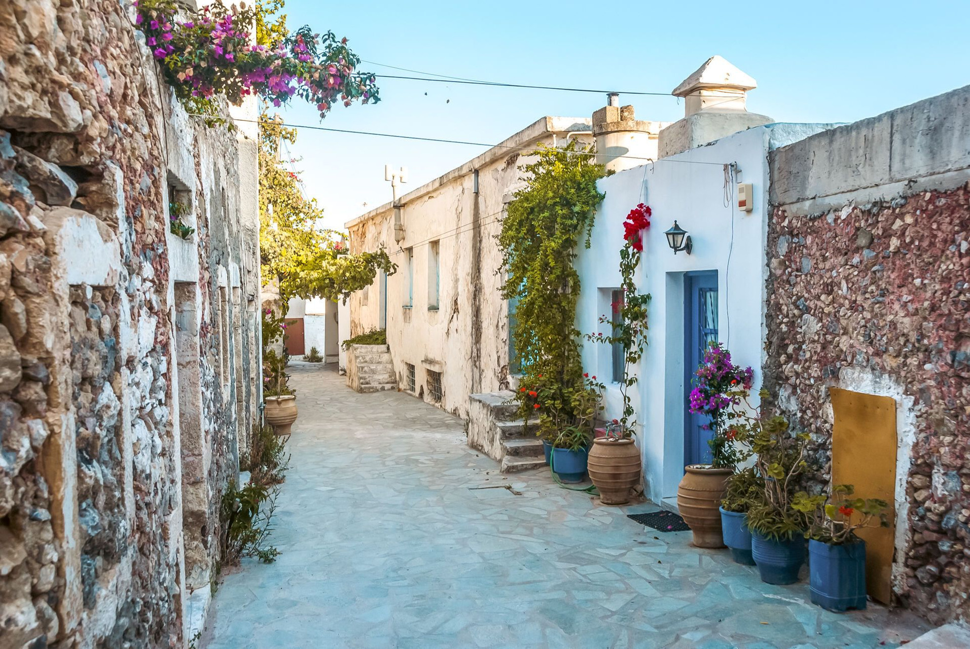 Rue des Sarrasins - Sainte-Agnes - Cote d Azur - France