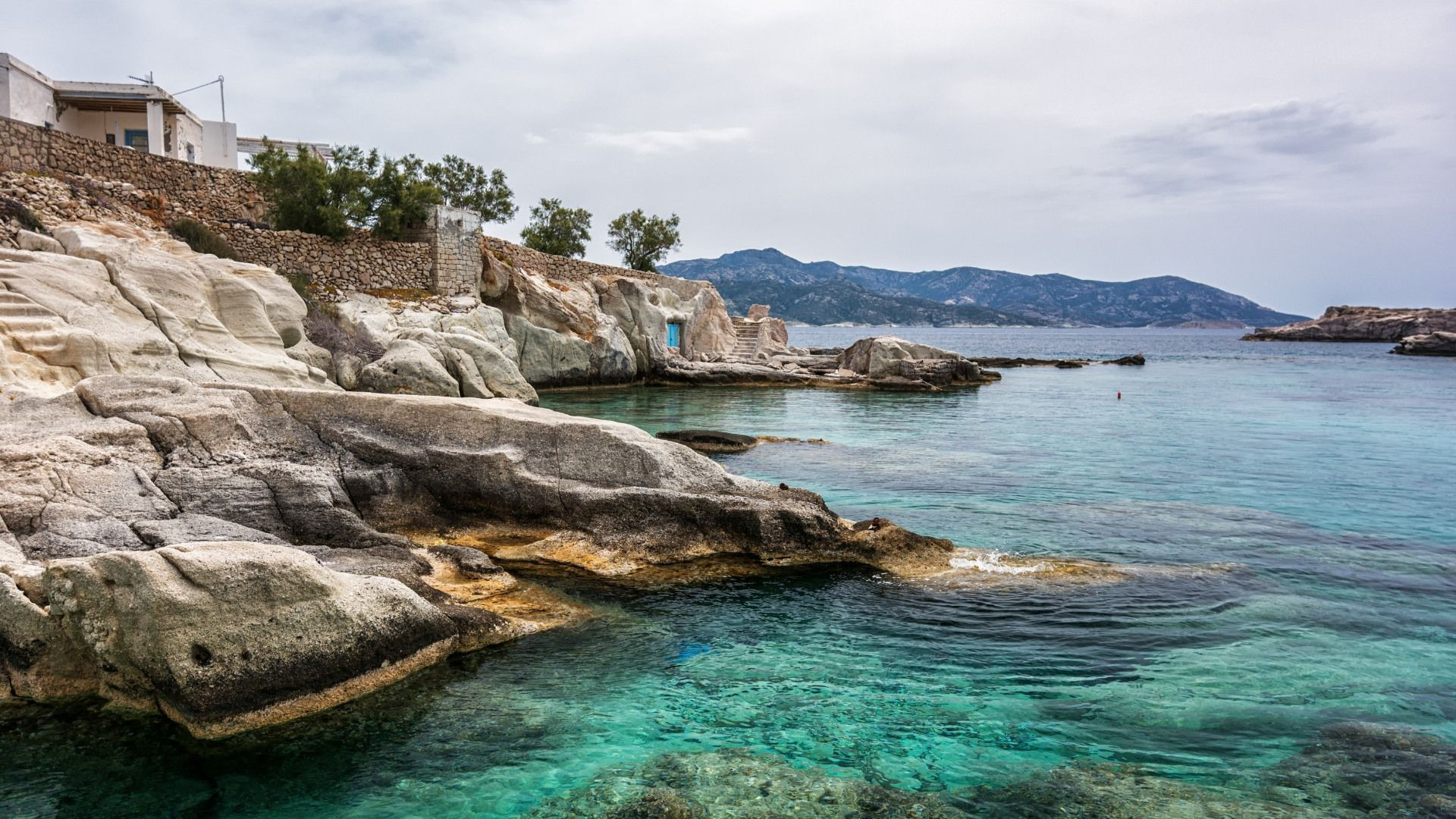 Côte volcanique de Kimolos - Cyclades - Grèce