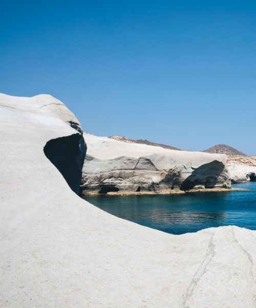 Canyon blanc de Sarakiniko - Milos - Grèce