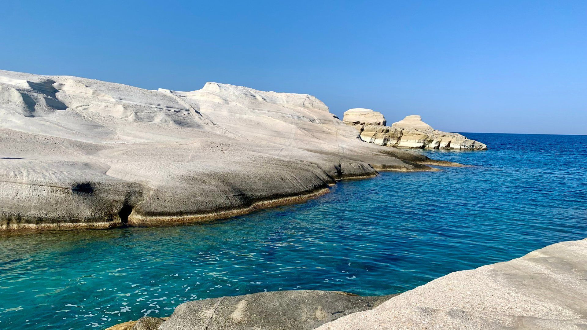 Weiße Felsen von Sarakiniko - Milos - Kykladen - Griechenland