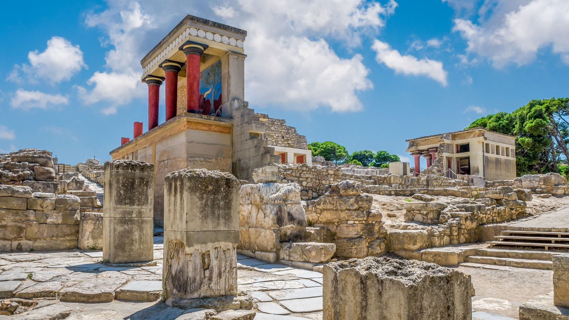 Palais minoen de Cnossos - Crète - Grèce