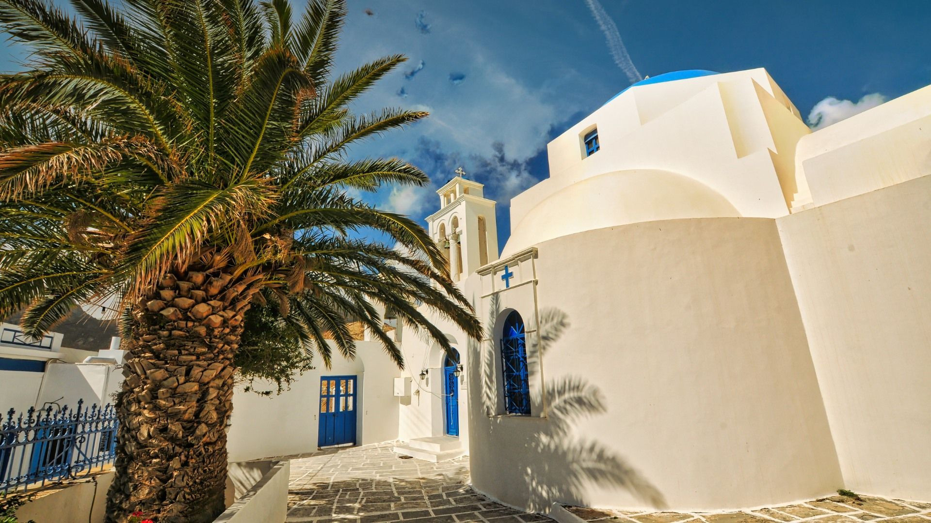 Église blanche de la Chora - Sérifos - Cyclades - Grèce