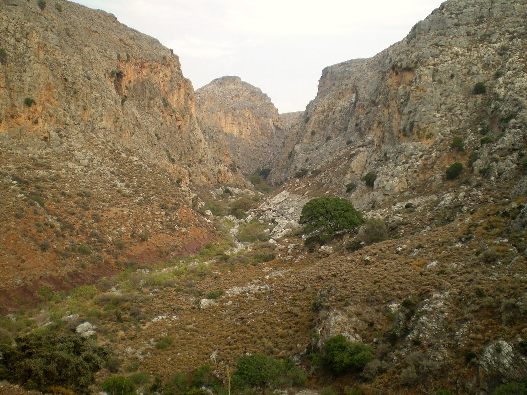 Das Tal der Toten, die Zakros-Schlucht im Osten Kretas - Griechenland